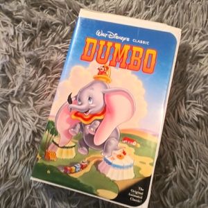❤*RARE* Black Diamond Dumbo WALT DISNEY VHS